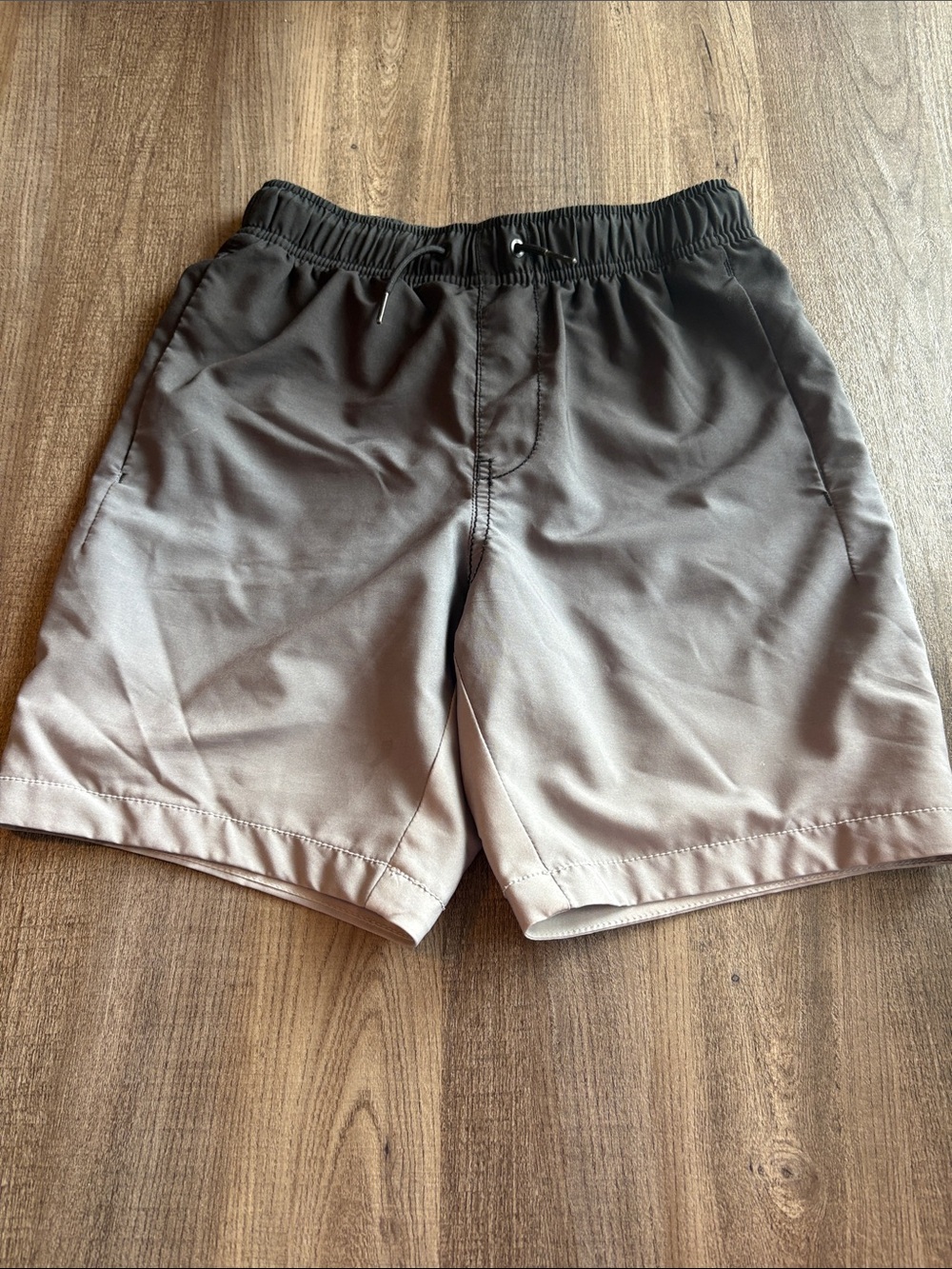 GAP Boys Black Swim Trunks with Elastic Waist